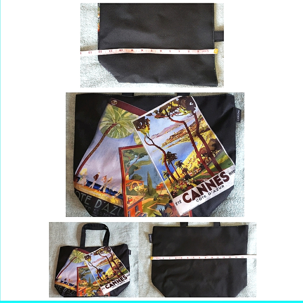 🔥NWOT/LANCOME/CANVAS TOTE - Picture 3 of 3